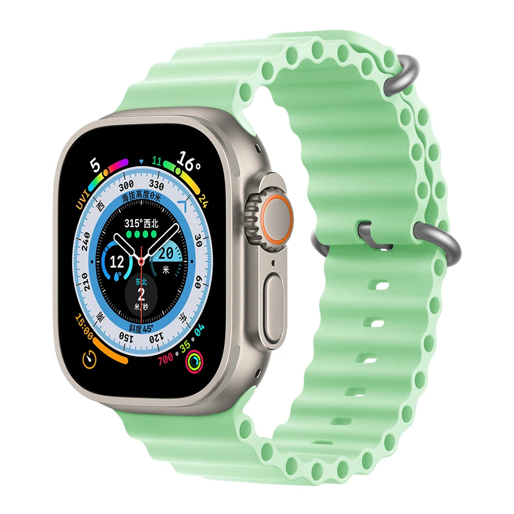 Cinturino Ocean in Silicone per Apple Watch