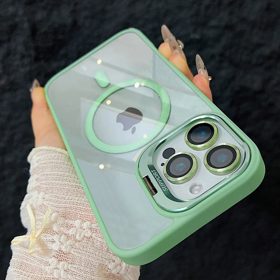 Cover MagSafe Luxury Antiurto per iPhone