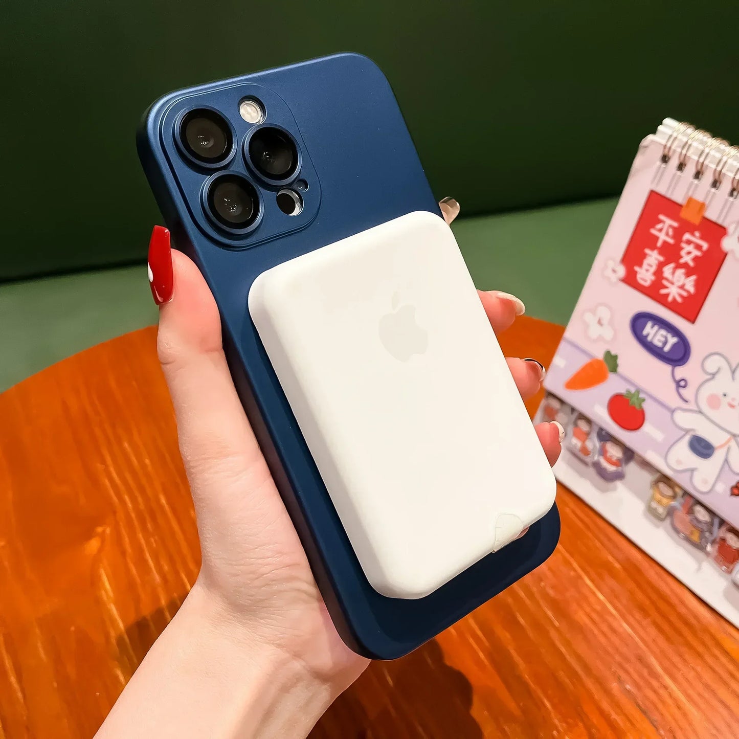 Cover Opaca MagSafe Luxury per Iphone