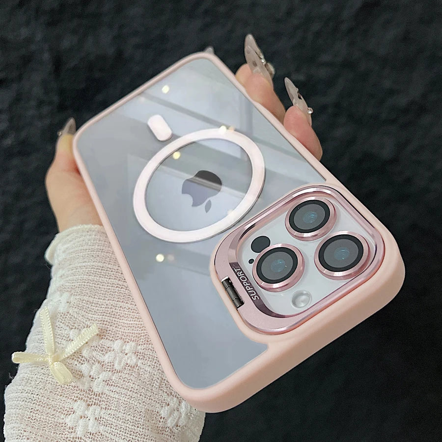 Cover MagSafe Luxury Antiurto per iPhone