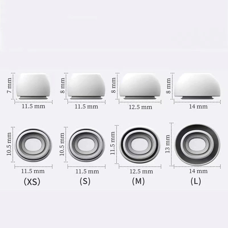 Cuscinetti in Silicone per AirPods Pro