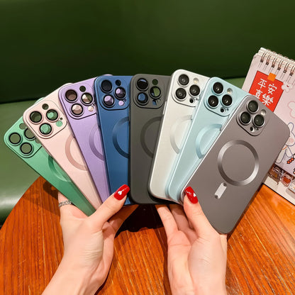 Cover Opaca MagSafe Luxury per Iphone