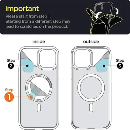Cover MagSafe Trasparente per iPhone
