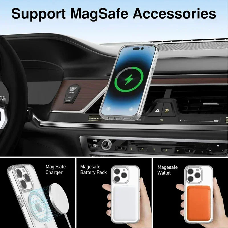Cover MagSafe Trasparente per iPhone